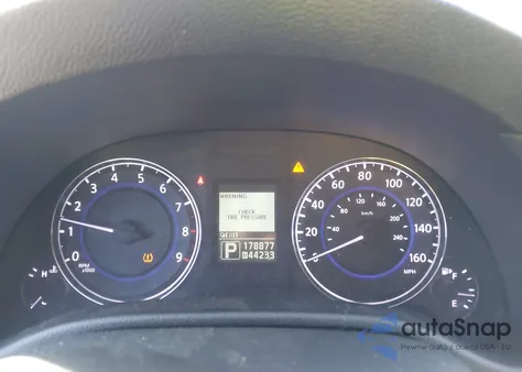 2011 Infiniti G37 Journey from USA, damaged, VIN JN1CV6APXBM500792